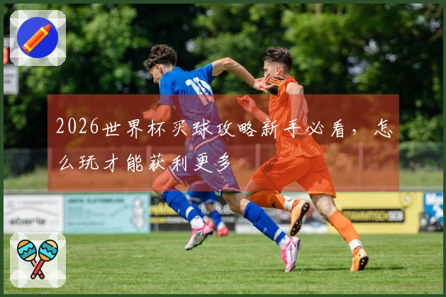 2026世界杯买球攻略新手必看，怎么玩才能获利更多